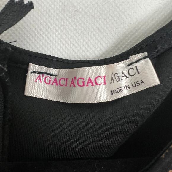 A'GACI A'GACI A'GACI Animal Print Color Block Bodycon Dress Size XS - Picture 2 of 5